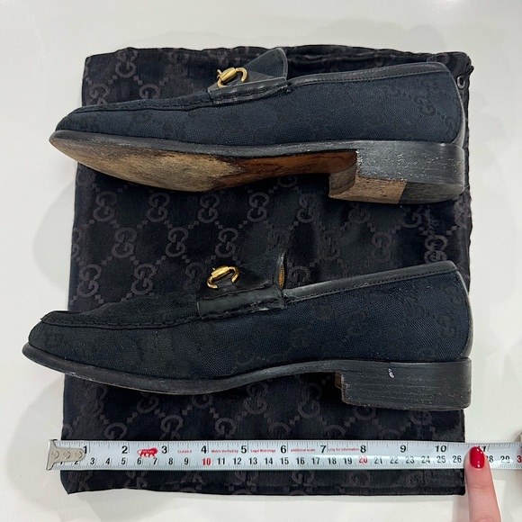 Women’s Vintage Gucci Loafers w/ Dust Bag, Size EU 8 / US 7.5 - Picture 4 of 9